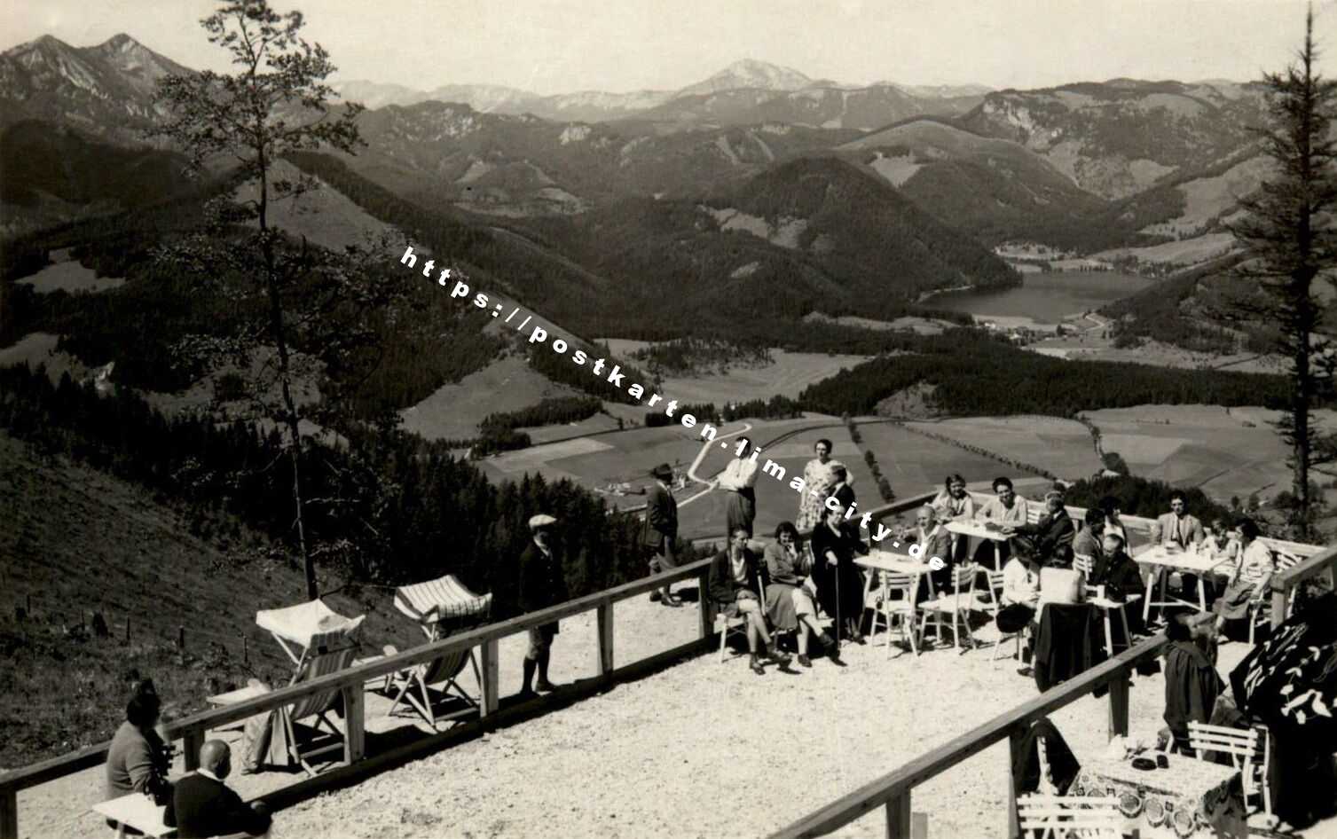 Erlaufsee Bürgeralpe 1931
